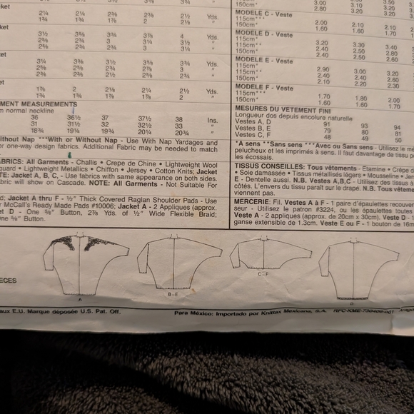 McCall's Pattern - Picture 3 of 3